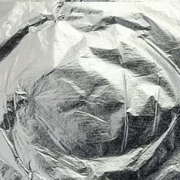 Поталь вільна Nazionale Срібло 16×16 см 20 аркушів