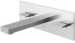 Смеситель для умывальника Kohlman Excelent chrome + BOX скрытого монтажа QW195H Хром