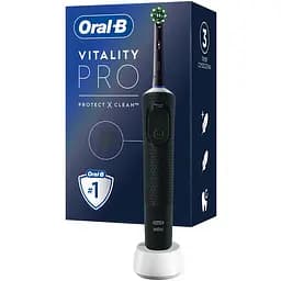 Уцінка. Електрична зубна щітка Oral-B Vitality Pro Protect X Clean чорна