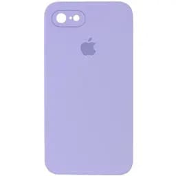 Чехол Epik Silicone Case Square Full Camera Protective AA для Apple iPhone 7/8/SE 2020 4.7 Сиреневый/Dasheen