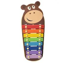 Дитяча іграшка Ксилофон WW-189 дерев'яний Бегемот