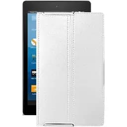 Чохол StatusCASE з екошкіри для планшету Amazon Fire HD 8 2017 Білий