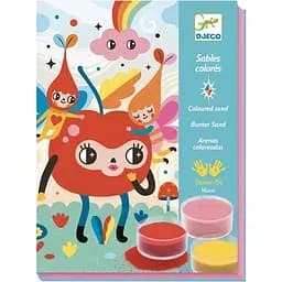 Набір для творчості Djeco малювання кольоровим піском Чудово мило (DJ08678)