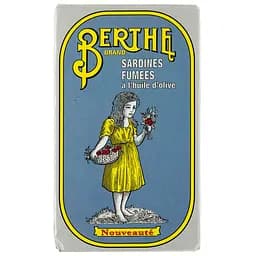 Сардини Berthe копчені в оливковій олії 125 г (921054)