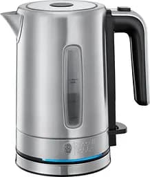 Електрочайник Russell HobbsCompact Home 0.8 л метал сріблясто-чорний teh0026176 - мініатюра 2