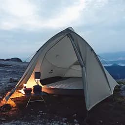 Намет Naturehike Cloud Up Pro CNK2350WS020 надлегкий двомісний 20D пісочний - мініатюра 8