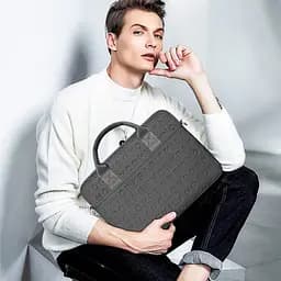 Сумка для ноутбука Wiwu Cosmo Slim Case for MacBook 15.4" Grey [79315] - мініатюра 8