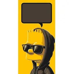 Листівка за номерами Art Craft Барт Сімпсон 40х80 см (16113-AC)