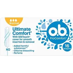Тампоны женские гигиенические obПроКомфорт Нормал 16 шт.
