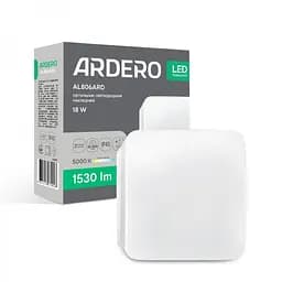 Свiтильник свiтлодiодний Ardero AL806ARD накладний 18W 5000K (80298) - мініатюра 2