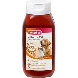 Лососева олія Beaphar Salmon Oil для собак та котів 430 мл
