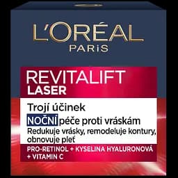 Нічний регенеруючий крем-маска L'oreal Paris Revitalift Лазер х3, 50 мл (A7564500) - мініатюра 2