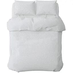 Комплект постельного белья Home Line Звезды разные 215х143 см серо-голубой (175320)