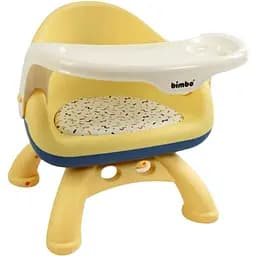 Стільчик для годування Bimbo BM-62300 зі знімним столиком, жовтий
