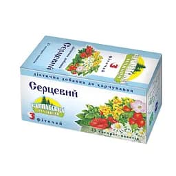 Фиточай Карпатський Чай Сердечный 25 г (25 шт. x 1 г)