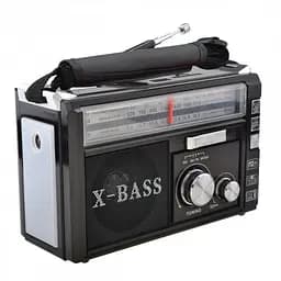 Радіоприймач акумуляторний колонка з радіо та ліхтариком Golon RX-381 FM USB MicroSD