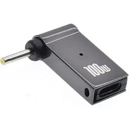 Адаптер для заряджання ноутбуків Type-C-DC 5.5-1.0 100 W