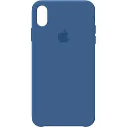 Чохол-накладка Toto Silicone Case Apple iPhone X/XS Vivid Blue