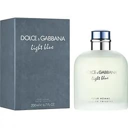 Туалетна вода Dolce & Gabbana Light Blue Pour Homme 200 мл