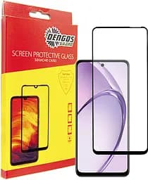 Защитное стекло Dengos 5D Full Glue для екрану OPPO A3X Black