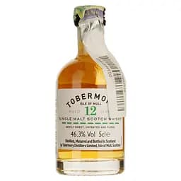 Виски Tobermory Single Malt Scotch Whisky, 12 yo, 46,3%, 0,05 л