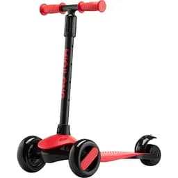 Самокат Miqilong Mine трехколесный красный (MINE-125-RED)