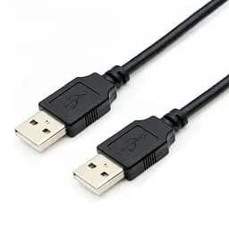 Кабель USB 2.0 AM – USB AM, 1 м, черный, ColorWay (CW-CBUU071-BK)