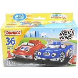 Конструктор МК-10 Автоклуб Юніка 71184 36 деталей