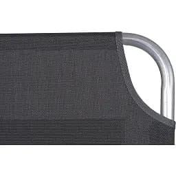 Ліжко розкладне Bo-Camp Sun Lounger 3 Positions Anthracite (1304480) - мініатюра 6