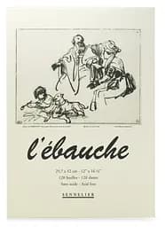 Блокнот склейка для ескізів та начерків Ebauche Sennelier, 130 аркушів, 90 г/м, 24x32 см - мініатюра 3