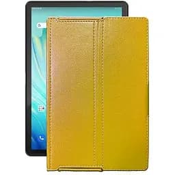 Чехол StatusCASE из экокожи для планшета Blackview Tab 10 Pro Желтый