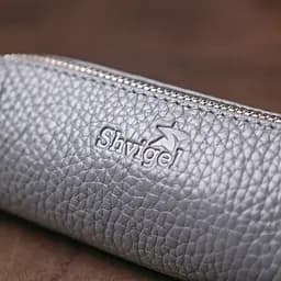 Модна шкіряна ключниця SHVIGEL 13х4х3.5 см acs0032265 - мініатюра 8