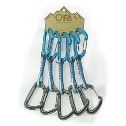 Набір відтяжок First Ascent Neon Express DY 10mm 12см 5шт (1060-FA 24D5 11 10)