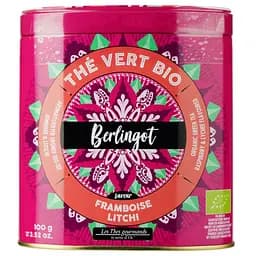 Чай зелений Terre d'Oc Berlingo, малина-лічі, органічний, 100 г (885824)