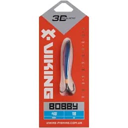 Бокоплав Viking Fishing Bobby 48mm 18.0g #01 Blue Glam - мініатюра 2