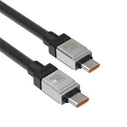 Кабель Baseus CoolPlay Series Fast Charging Cable Type-C to Type-C 100W 2m CAKW000301 Black - мініатюра 2