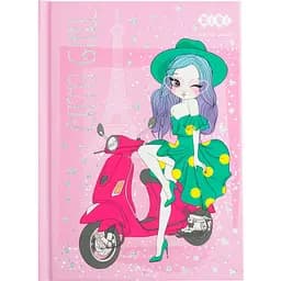 Блокнот ZiBi Cute Girl А-6 в клітинку 64 аркуші рожевий (ZB.12715-10)