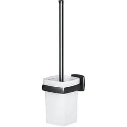 Йоршик для унітазу Am.Pm Gem black A9033422, Чорний матовий