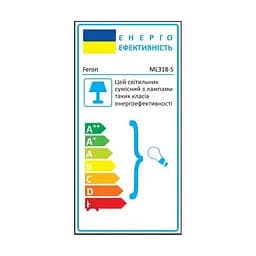 Накладний спот чорного кольору з вимикачем | Line F | Арт. ML318-S чорний - мініатюра 5