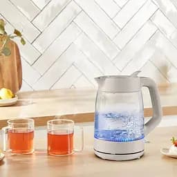 Чайник електричний Tefal Morning Glass Kettle 1.7 л бежевий (KO2G0BE0) - мініатюра 9