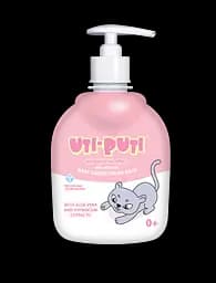 Крем-мыло жидкое Uti-Puti Детское С алоэ-вера и зверобоем, с дозатором 300 г