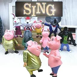 Іграшки фігурки Співай, Шлях до Слави, Sing, 8 штук