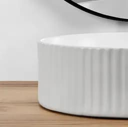 Умивальник Rea Delia 36x36 white (REA-U0601), Структурна - мініатюра 5