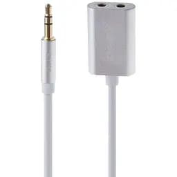 Аудиоразветвитель Remax AUX Splitter 3.5 мм RL-S20 White