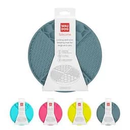 Універсальний посуд для тварин WAUDOG Silicone Килимок для злизування 21х21х3 см сірий (235011) - мініатюра 2