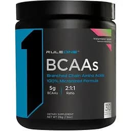 Аминокислота BCAA Rule 1 BCAA Арбуз 30 порций