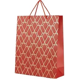 Пакет подарунковий XDW111187 Бордовий