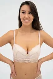 Бюстгальтер пуш-ап +1 зі з'ємними вкладишами MARIA 005 558 03 Effetto Lingerie півонія 80D