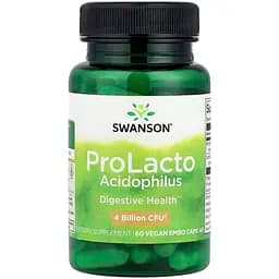 Пробіотик Swanson ProLacto Acidophilus 60 капсул