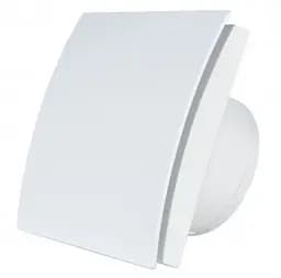 Декоративний малошумний вентилятор MMotors MM 100, 169 м³/ч, зі зворотним клапаном білий